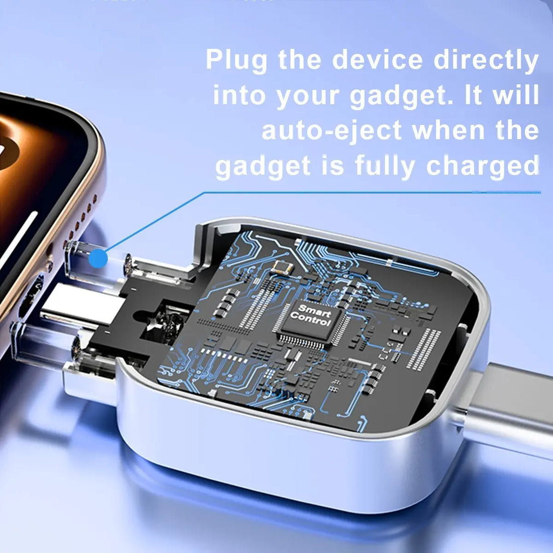 USB-C Auto Eject Charging Adapter casanoor