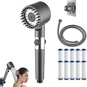 3 mode filter head shower