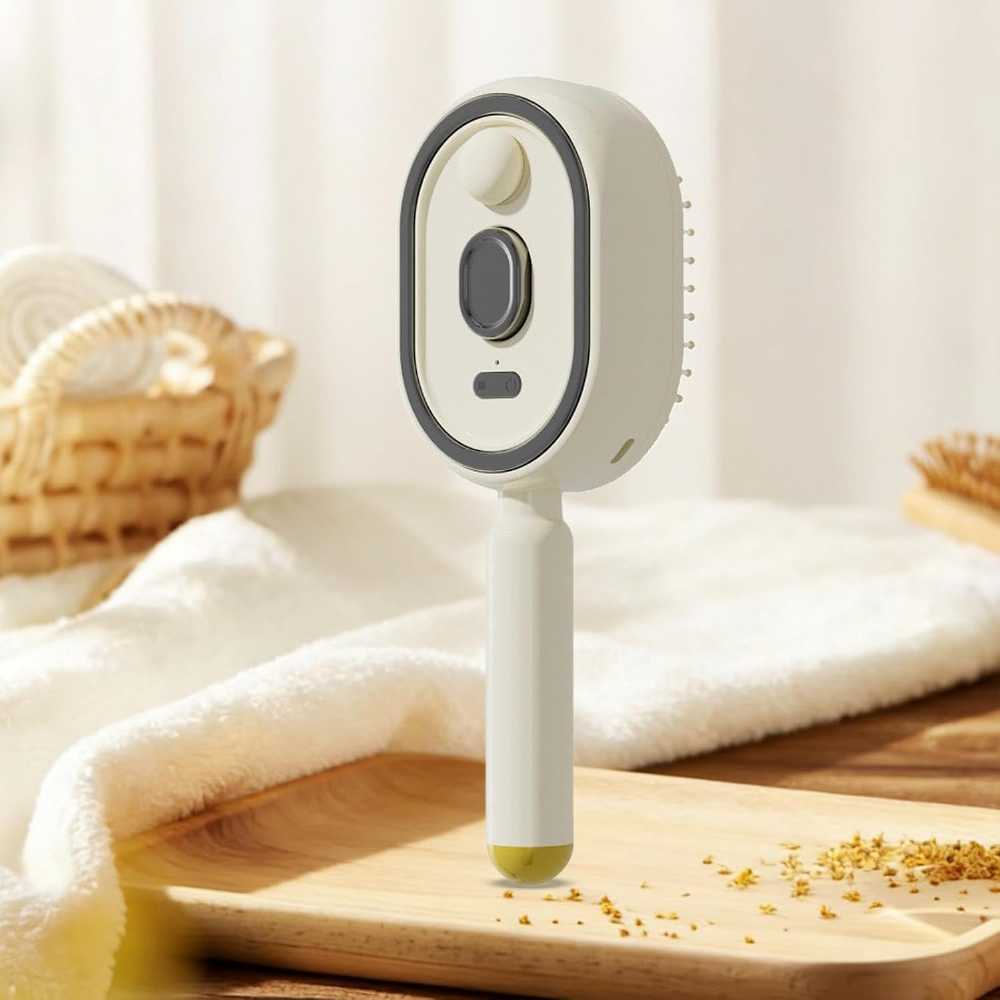 Steam Brush | Rechargeable Detangling Tool with Oil casanoor